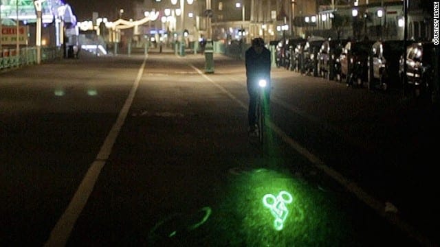 レーザー ライト 自転車