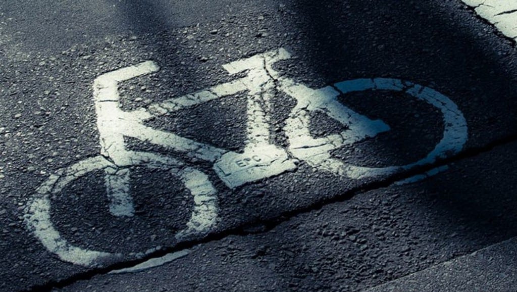 信号無視の自転車と人身事故