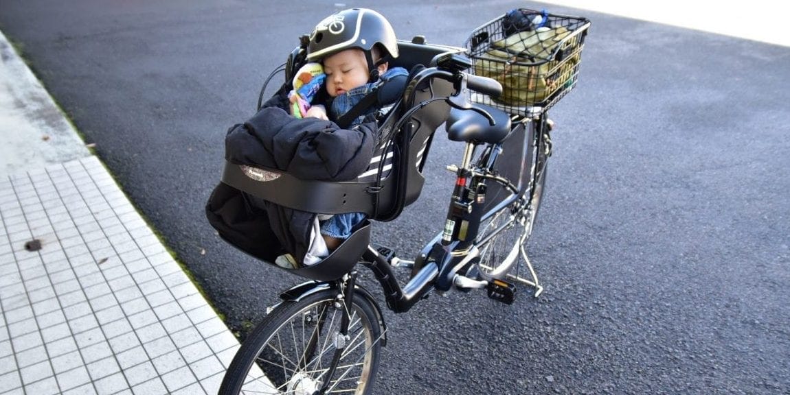 赤ちゃん 自転車 前 乗せ いつから